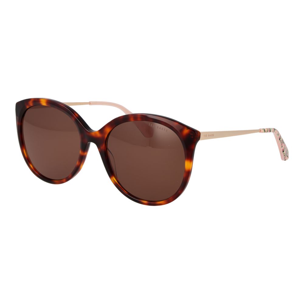Ted Baker Women’s Sunglasses – Brown Butterfly Frame, Brown Lenses