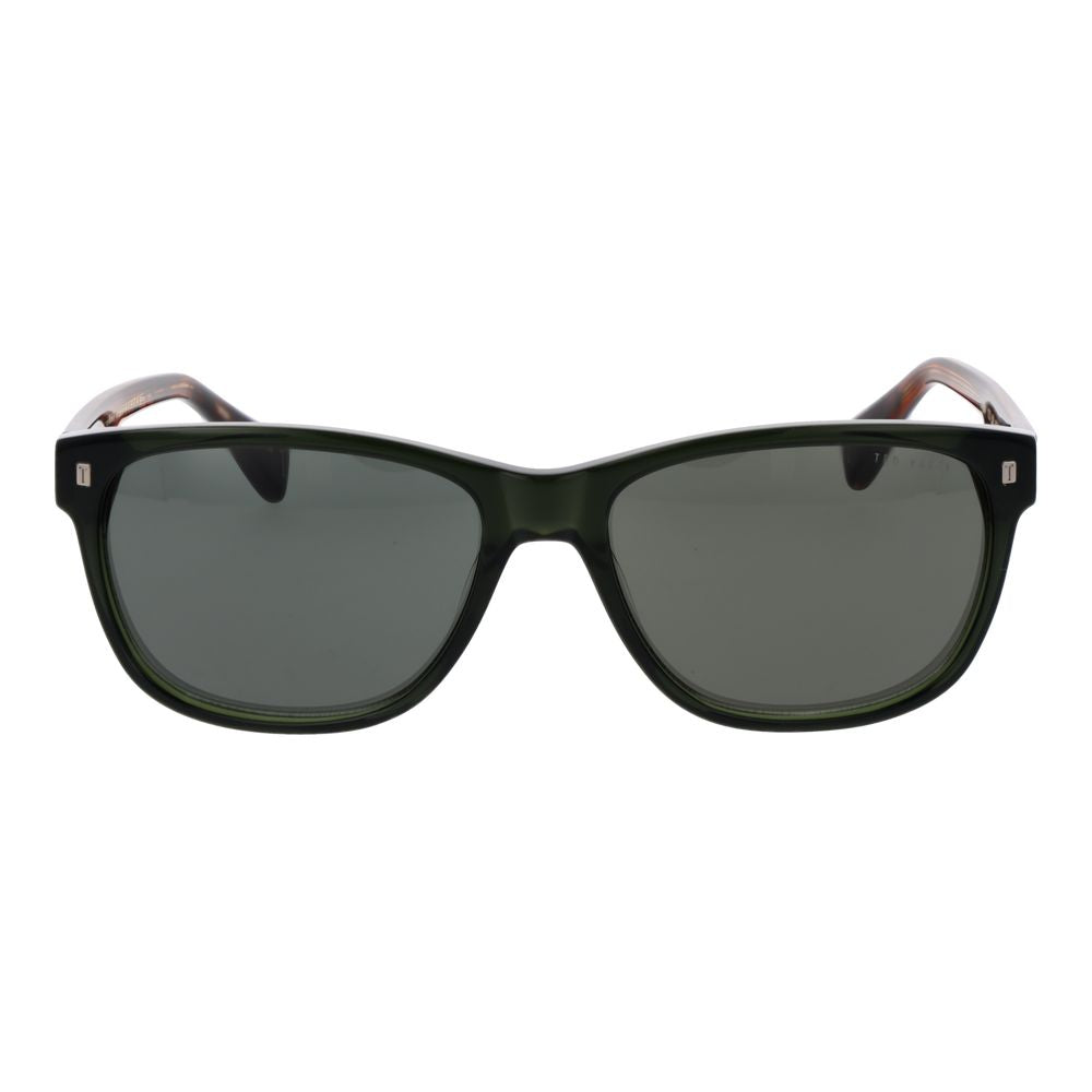 Ted Baker Men’s Sunglasses – Green Acetate Frame, Green Lenses