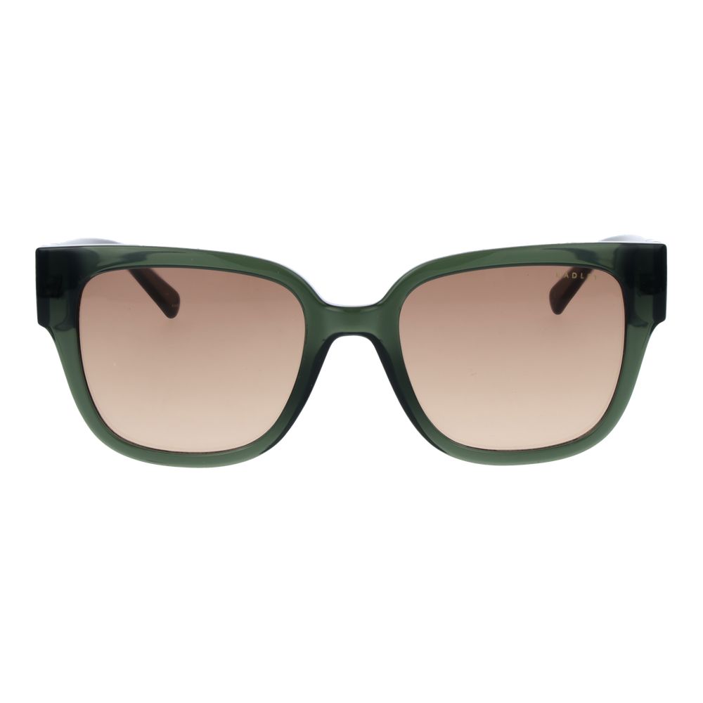 Radley Women’s Sunglasses – Olive Square Frame, Brown Gradient Lenses