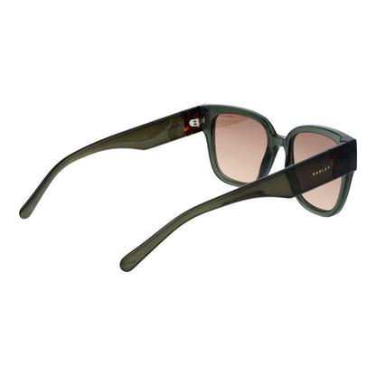 Radley Women’s Sunglasses – Olive Square Frame, Brown Gradient Lenses