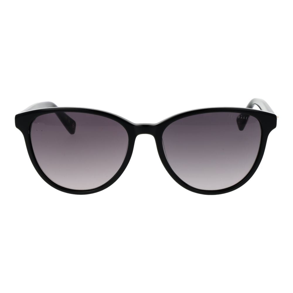 Ted Baker Women’s Sunglasses – Black Frame, Purple Gradient Lenses