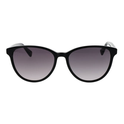 Ted Baker Women’s Sunglasses – Black Frame, Purple Gradient Lenses