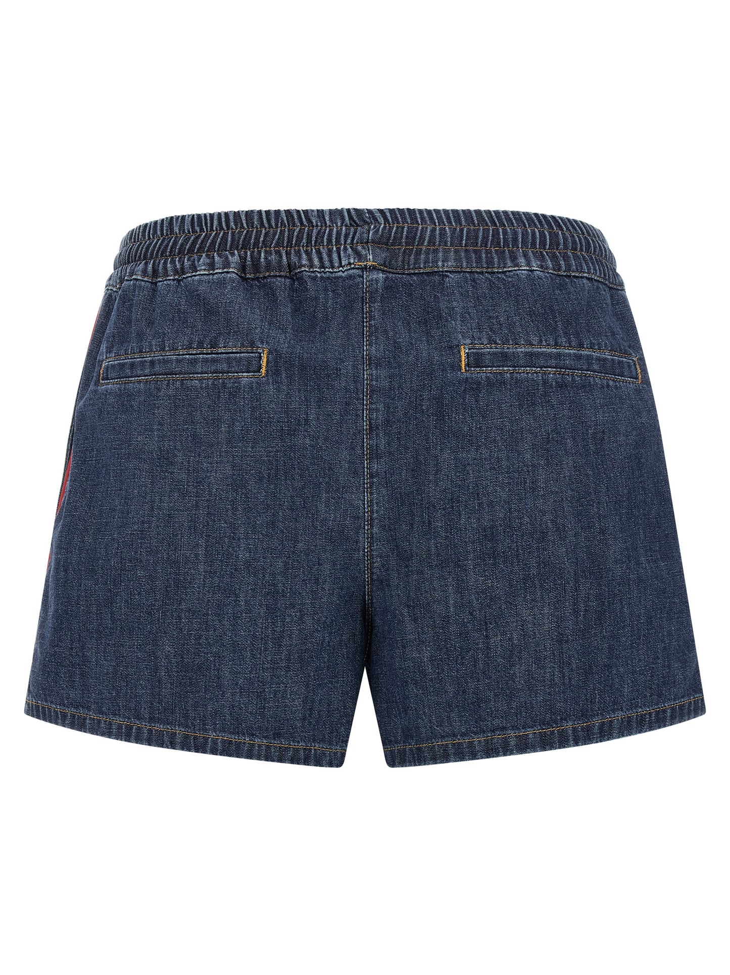Valentino Garavani Blue Cotton Bermuda Shorts