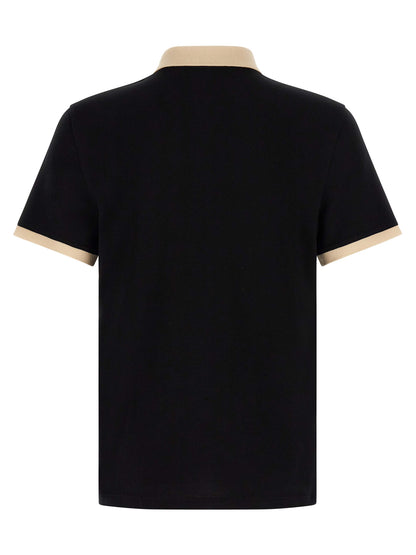 Valentino Garavani Bicolor Cotton Polo Shirt