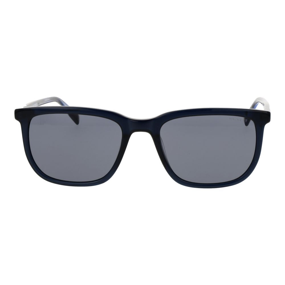 Hackett Men’s Sunglasses – Blue Acetate Frame, Grey Lenses