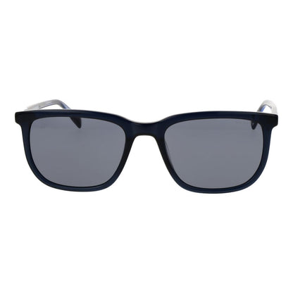 Hackett Men’s Sunglasses – Blue Acetate Frame, Grey Lenses