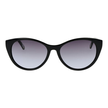 Ted Baker Women’s Sunglasses – Black Cat Eye Frame, Purple Gradient Lenses