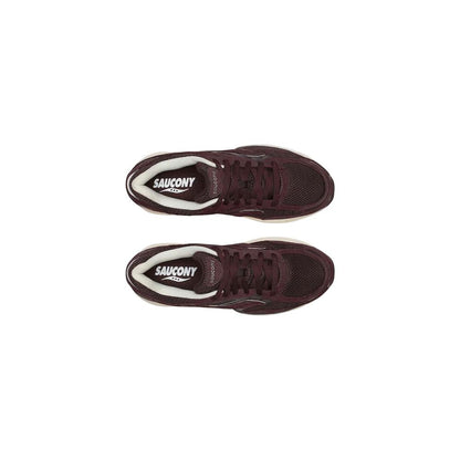 Saucony ProGrid Omni 9 Premium Brown Synthetic Athletic Sneakers