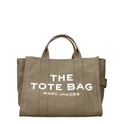 Marc Jacobs Green Canvas Tote Handbag
