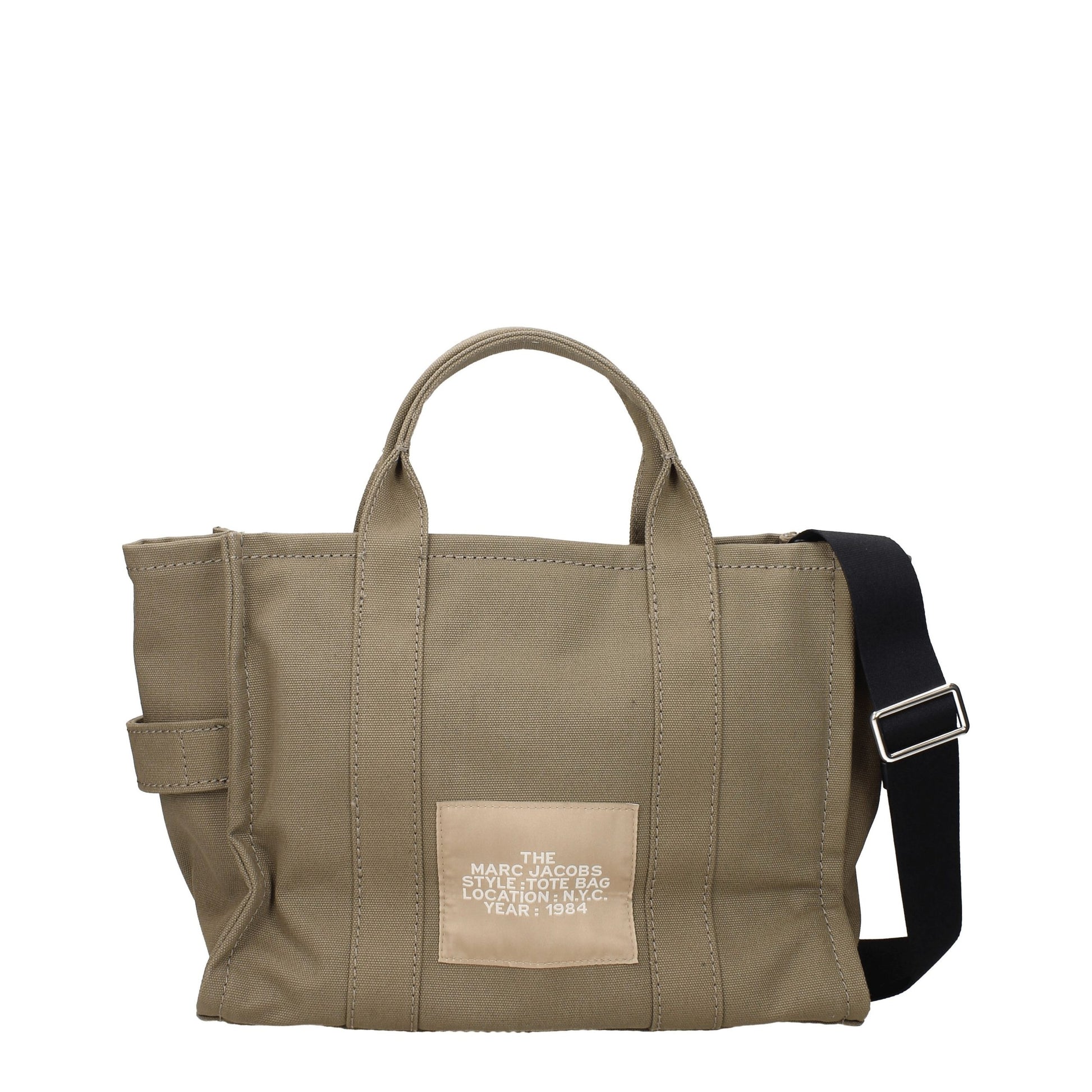 Marc Jacobs Green Canvas Tote Handbag