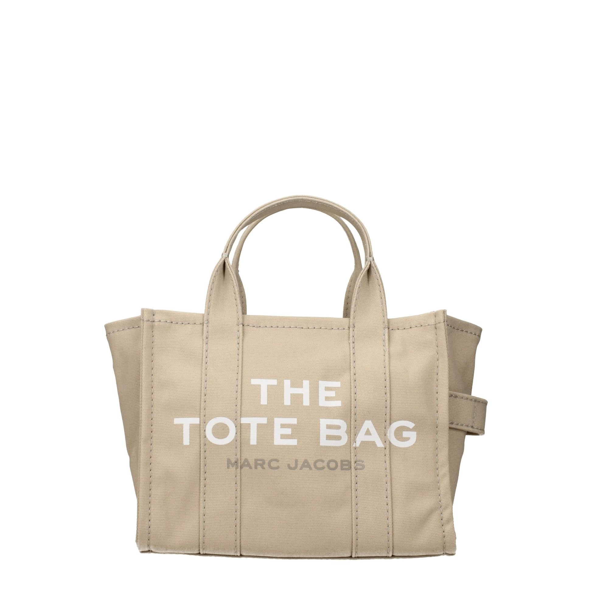 Marc Jacobs Beige Canvas Tote Handbag