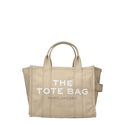 Marc Jacobs Beige Canvas Tote Handbag