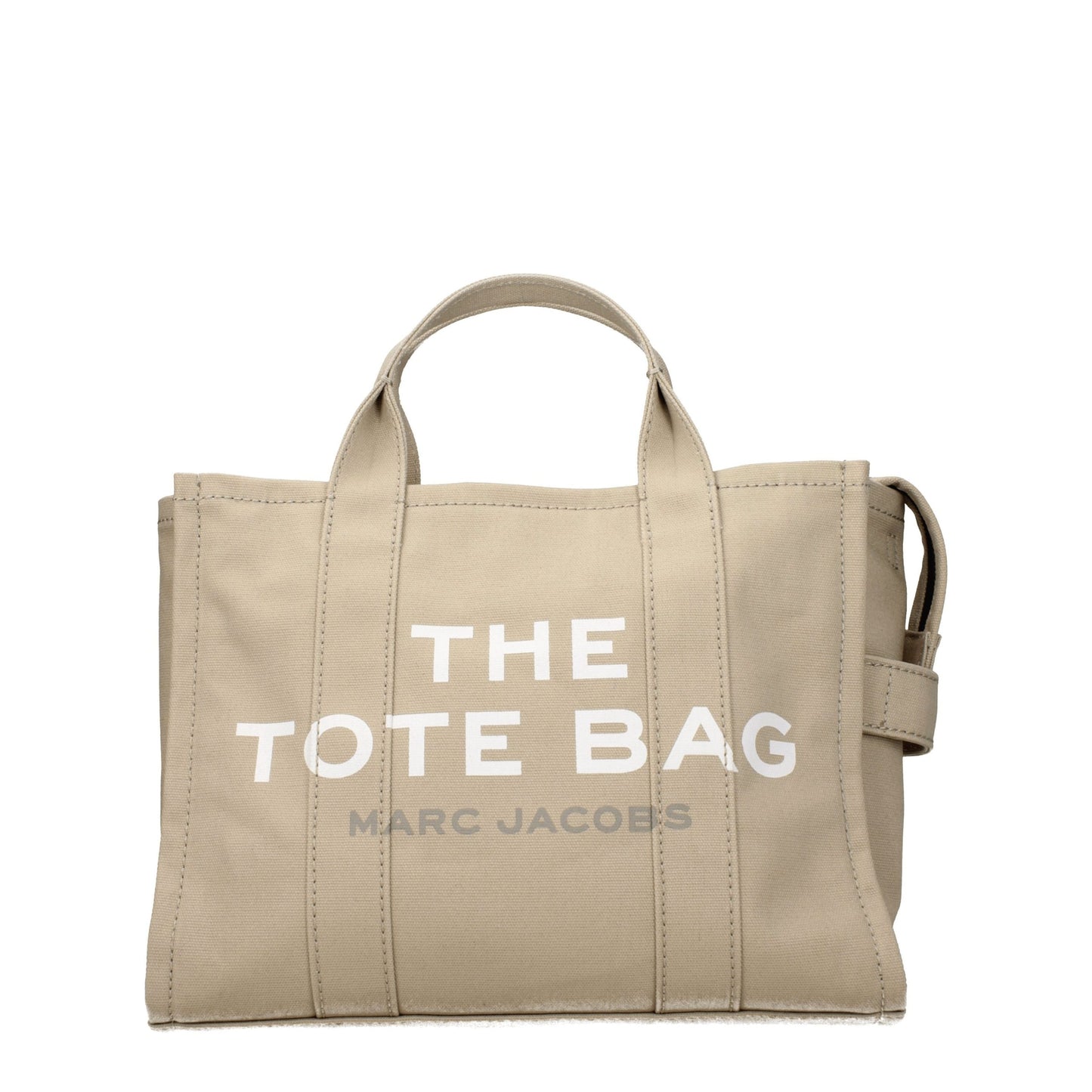 Marc Jacobs Beige Canvas Tote Handbag