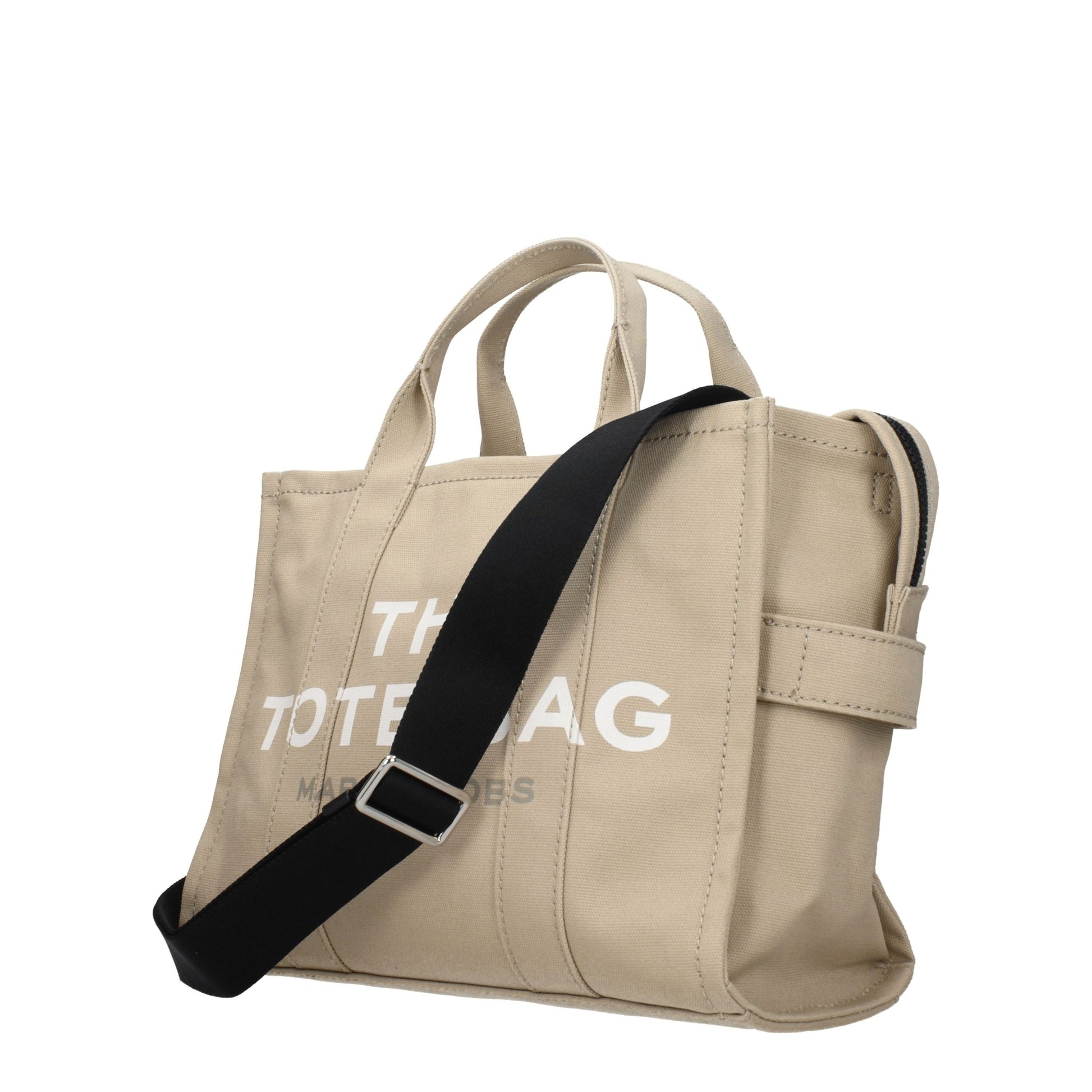 Marc Jacobs Beige Canvas Tote Handbag