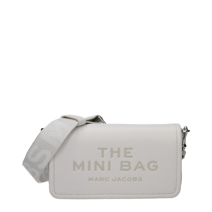 Marc Jacobs White Leather The Mini Crossbody Bag