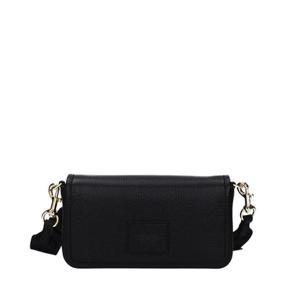 Marc Jacobs Black Leather The Mini Crossbody Bag