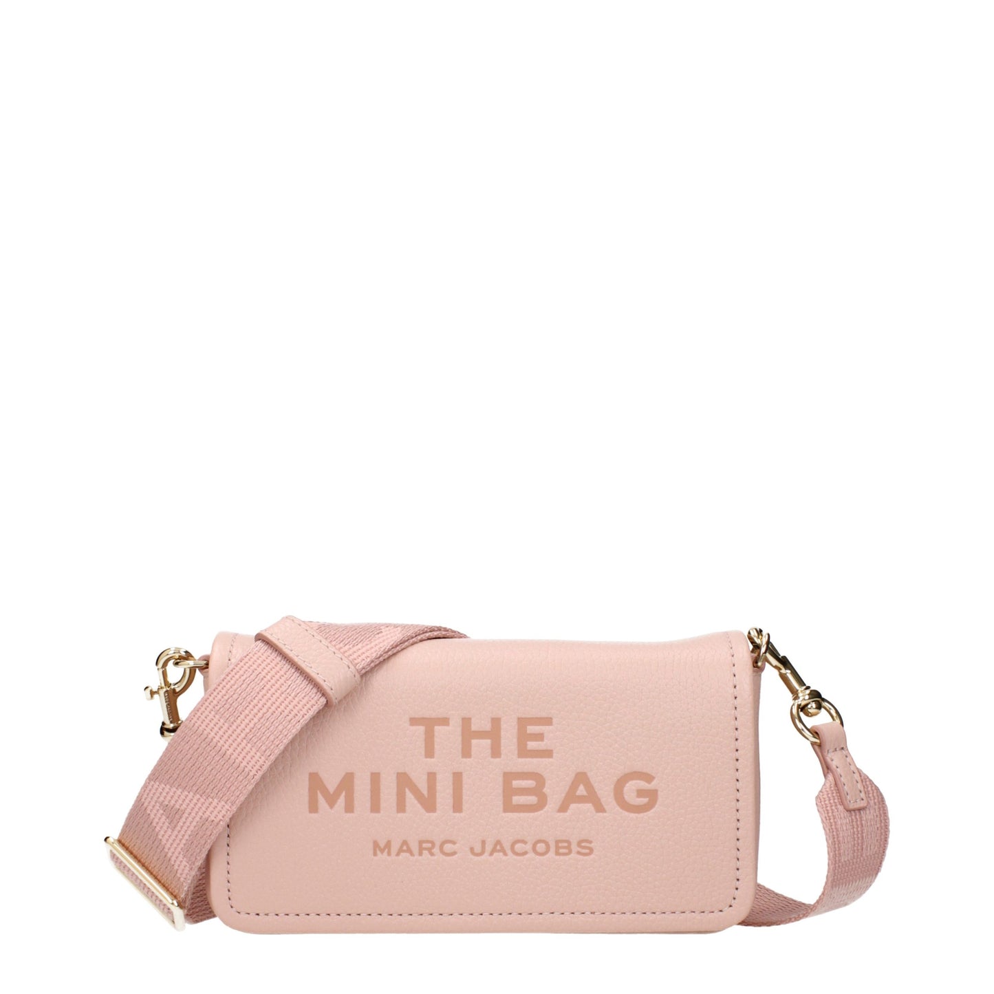 Marc Jacobs Soft Pink Leather The Mini Crossbody Bag