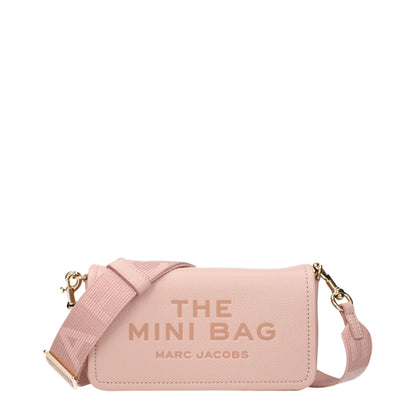 Marc Jacobs Soft Pink Leather The Mini Crossbody Bag
