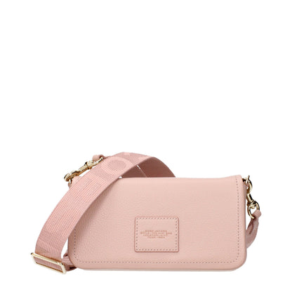Marc Jacobs Soft Pink Leather The Mini Crossbody Bag