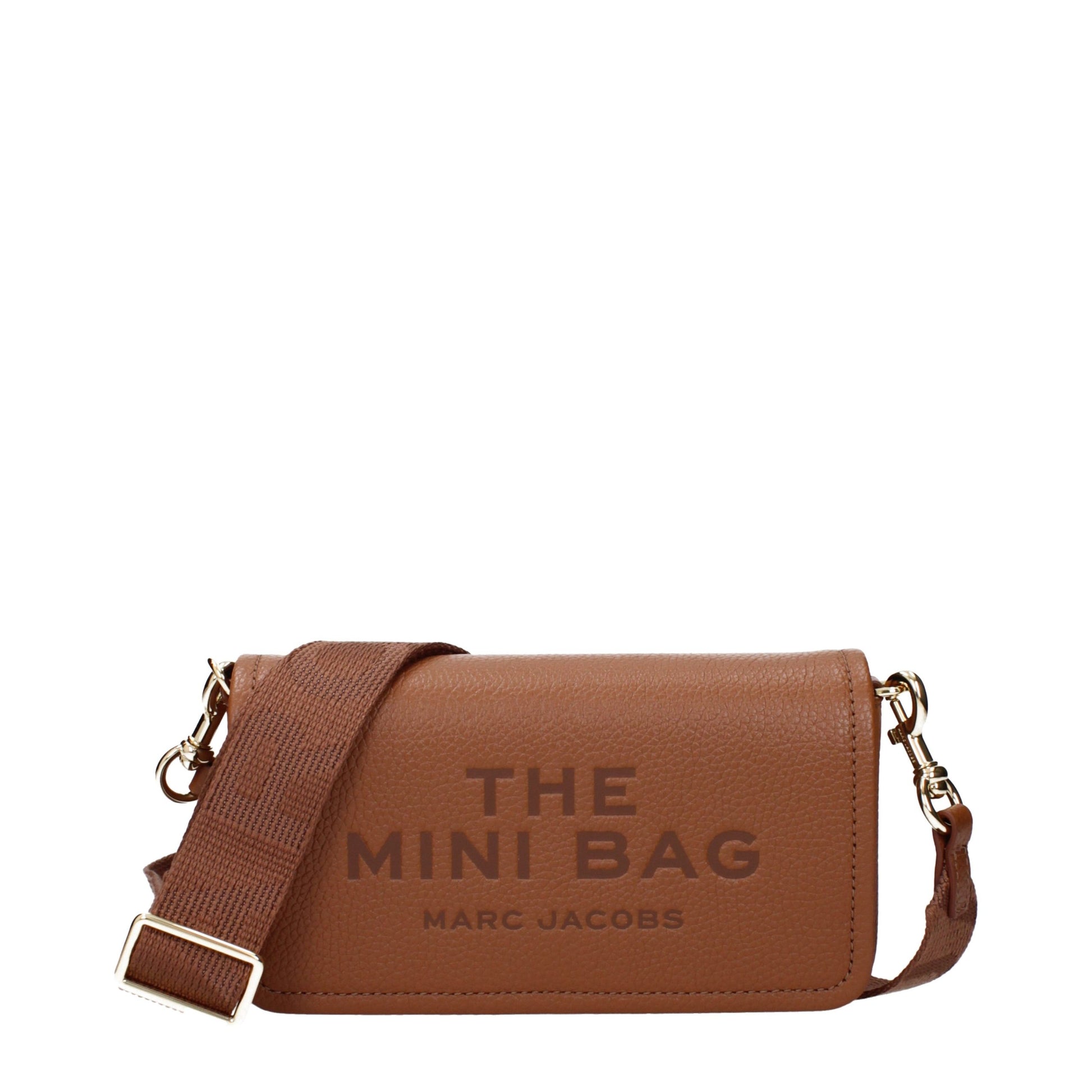 Marc Jacobs Brown Leather The Mini Crossbody Bag