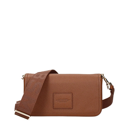 Marc Jacobs Brown Leather The Mini Crossbody Bag