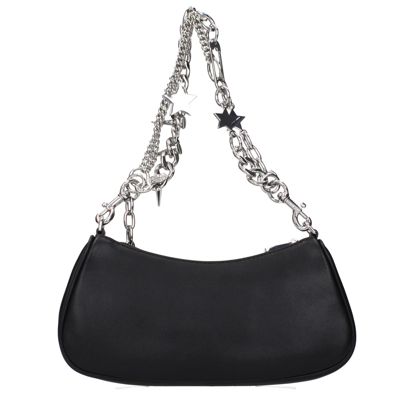 Marc Jacobs Black Leather The Star Charm Shoulder Bag