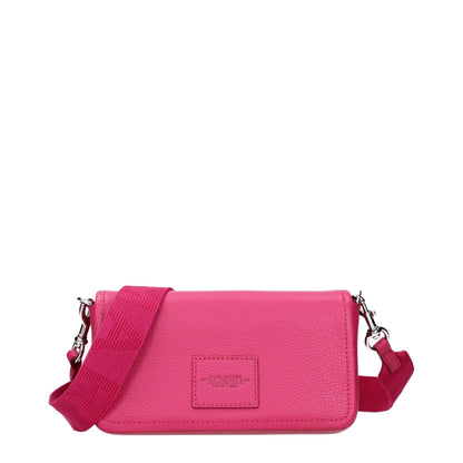 Marc Jacobs Hot Pink Leather The Mini Crossbody Bag
