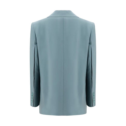 Chloé Bicolor Wool Double Breasted Blazer