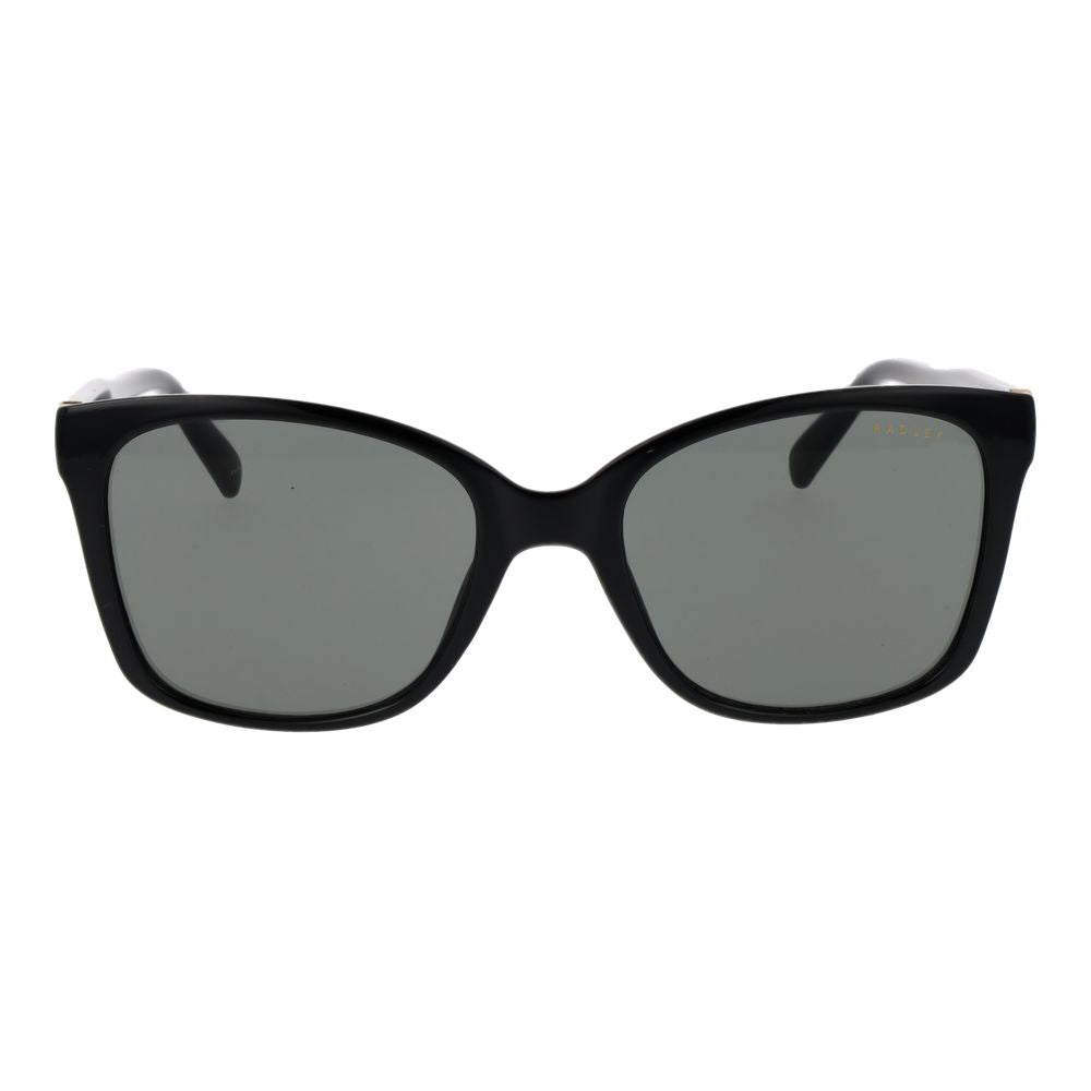 Radley Women's Sunglasses – Black Cat Eye Frame, Grey Lenses