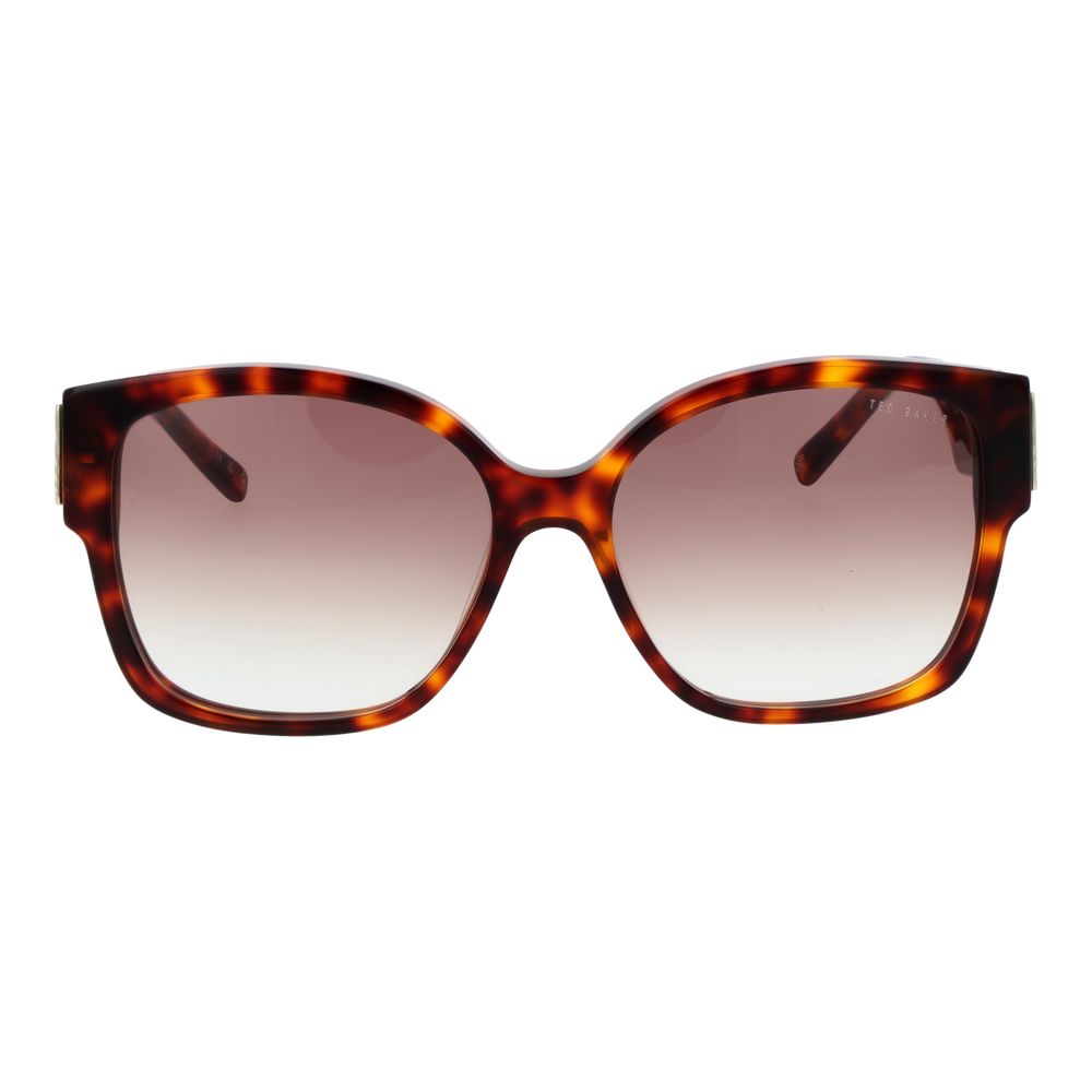 Ted Baker Women’s Sunglasses – Brown Square Frame, Gradient Lenses