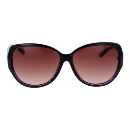 Ted Baker Women’s Sunglasses – Black Butterfly Frame, Brown Gradient Lenses