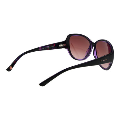 Ted Baker Women’s Sunglasses – Black Butterfly Frame, Brown Gradient Lenses