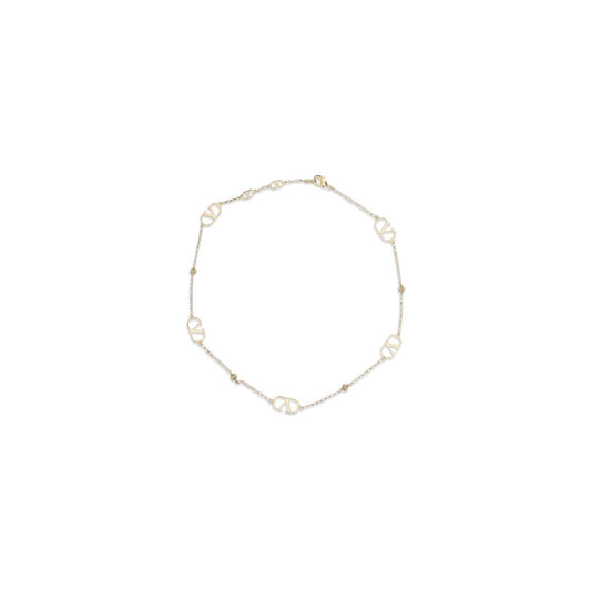 Valentino Garavani Gold Metal VLogo Signature Necklace