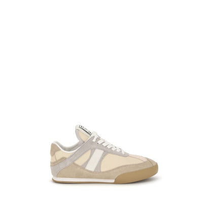 Chloé Beige Leather Kick Sneakers for Women