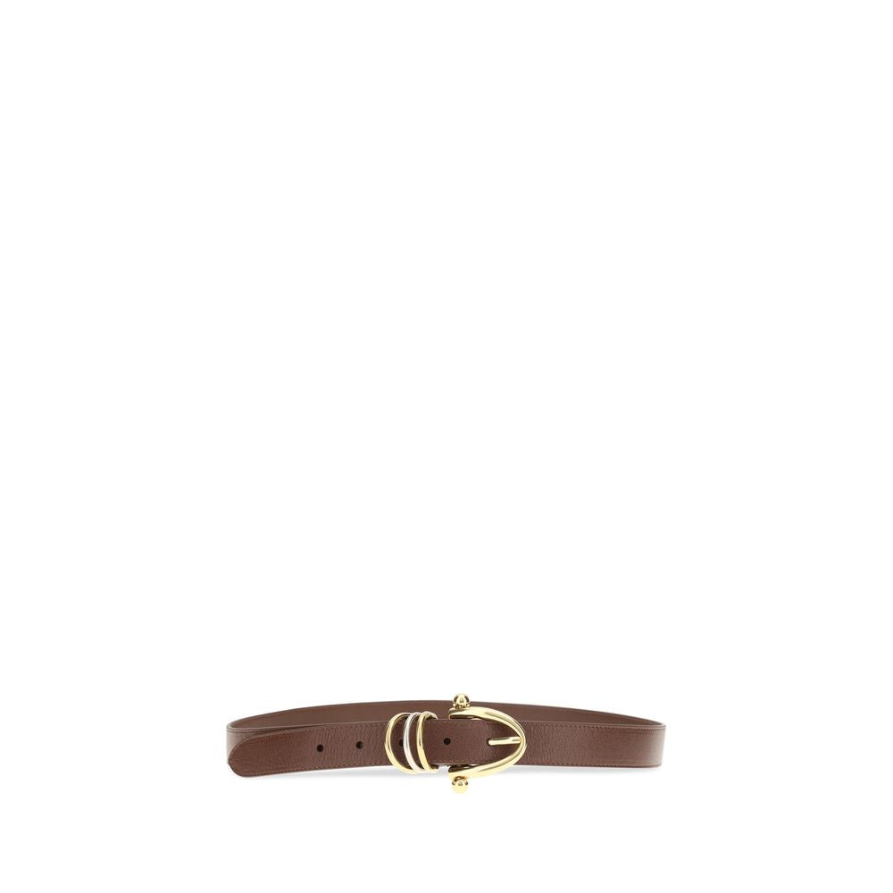 Chloé Brown Calf Leather Bracelet Belt