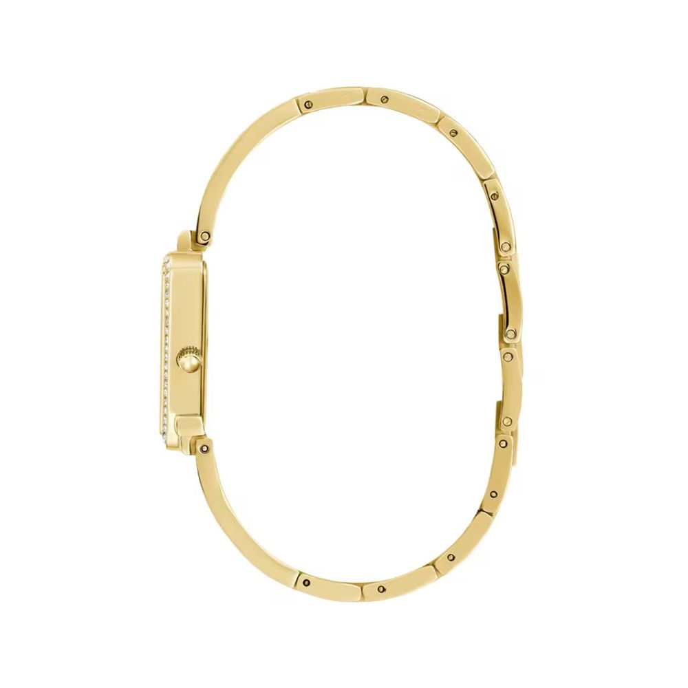 Guess Women’s Gold Stainless Steel Dress Watch with Grey Dial