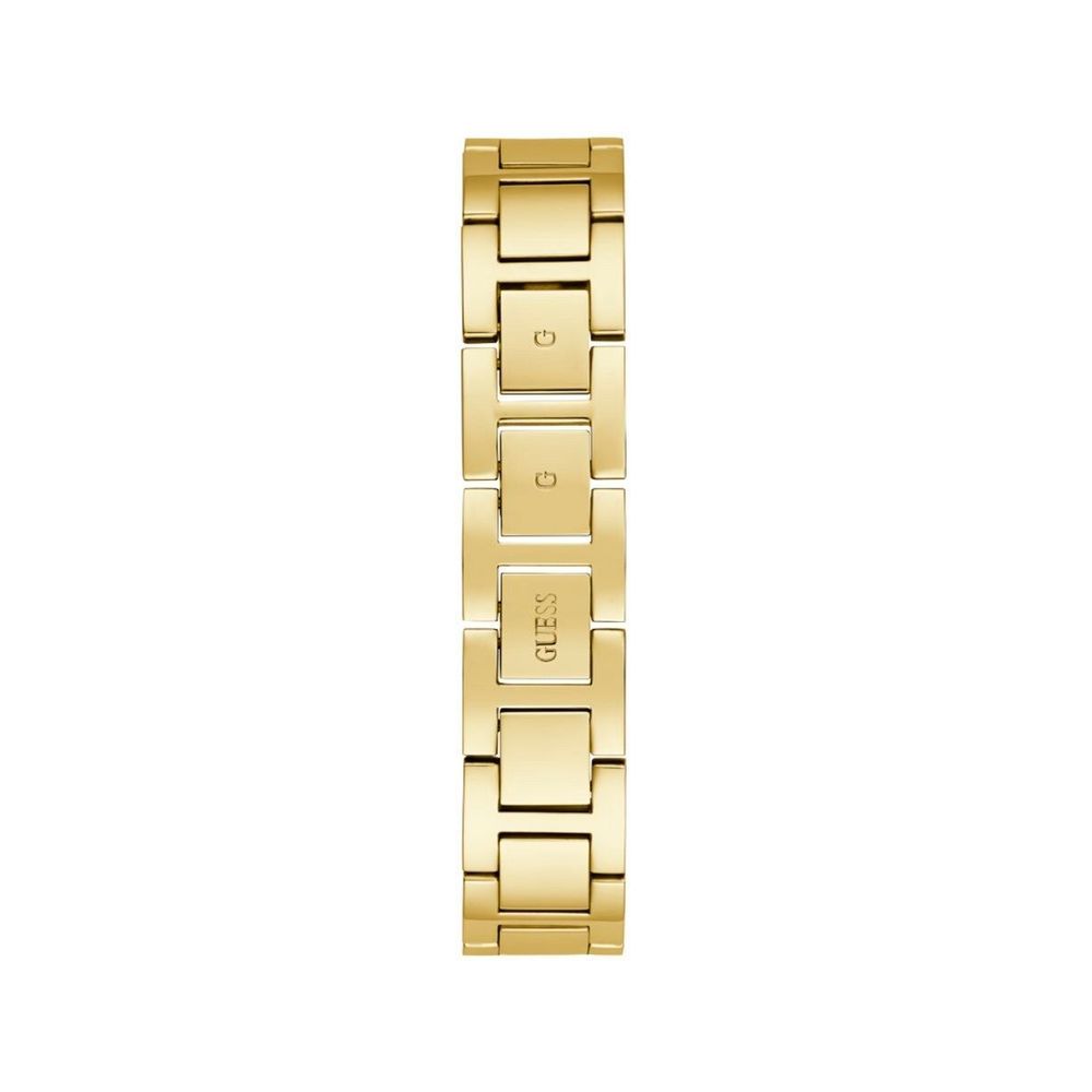 Guess Women’s Gold Stainless Steel Dress Watch with Grey Dial