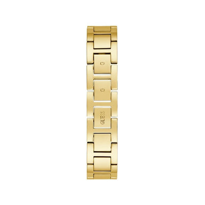 Guess Women’s Gold Stainless Steel Dress Watch with Grey Dial