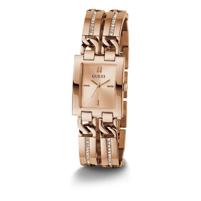 Guess Women's Stainless Steel Bracelet Watch, Pink, Analog