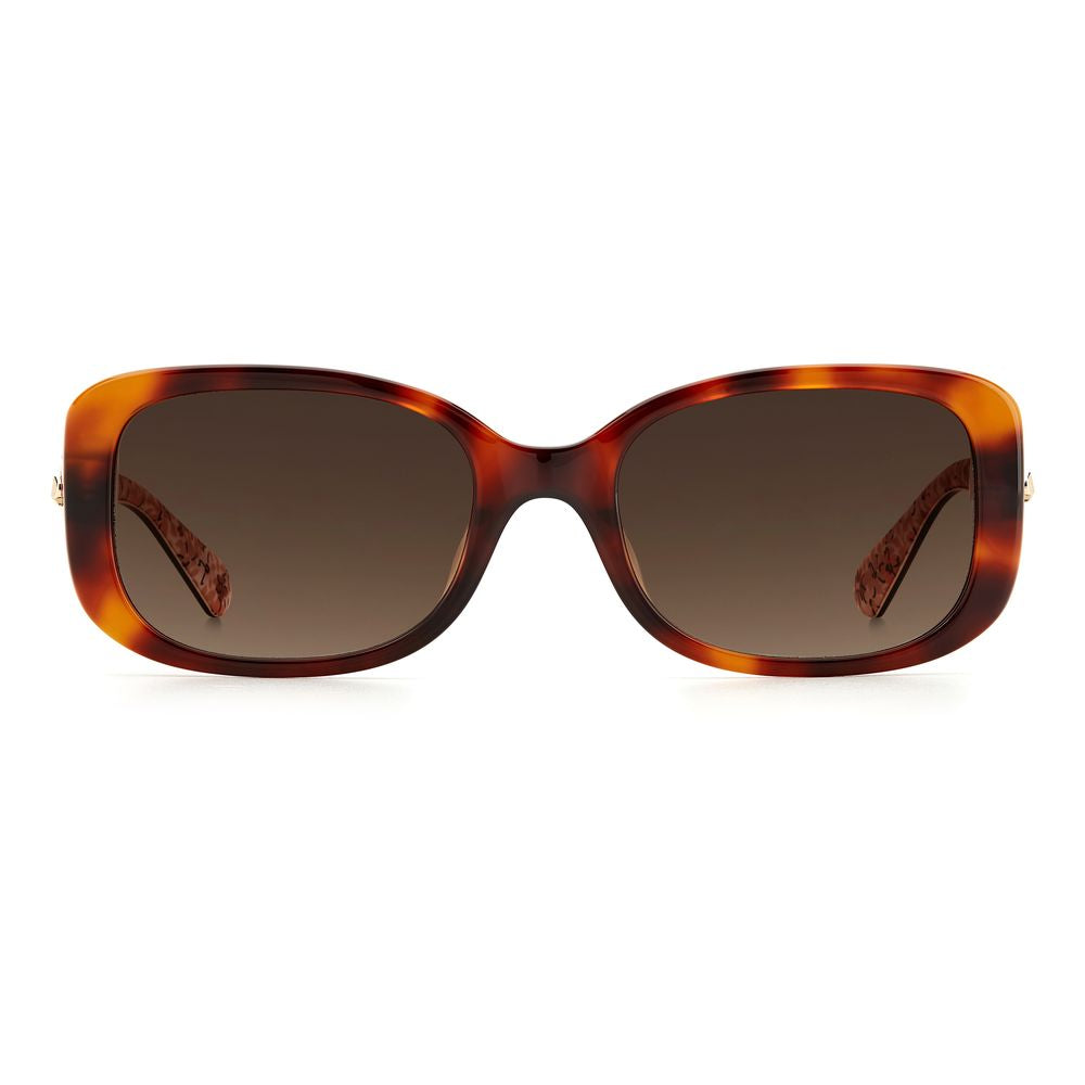Kate Spade Women’s Sunglasses – Brown Acetate Frame, Gradient Lenses
