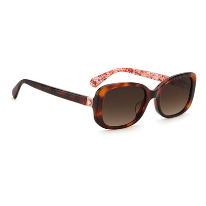 Kate Spade Women’s Sunglasses – Brown Acetate Frame, Gradient Lenses