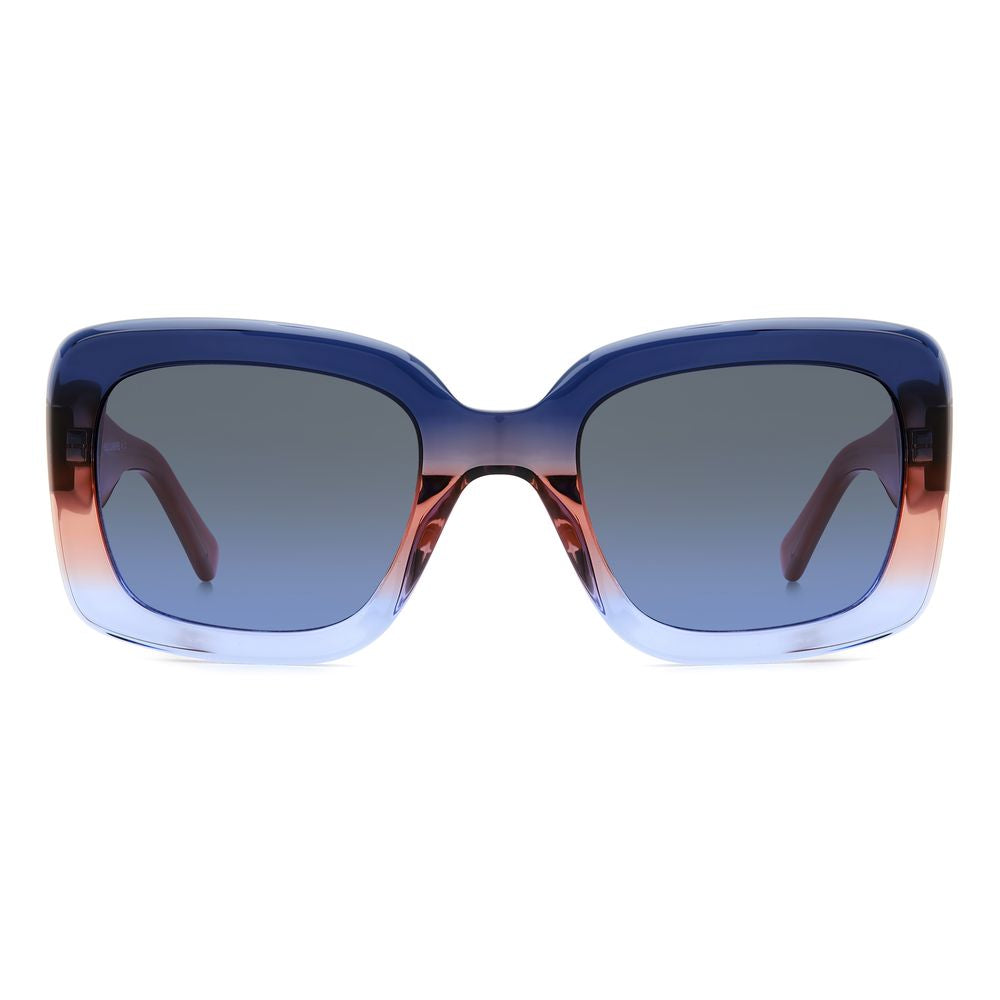 Kate Spade Women's Sunglasses – Blue Acetate Frame, Grey Lenses