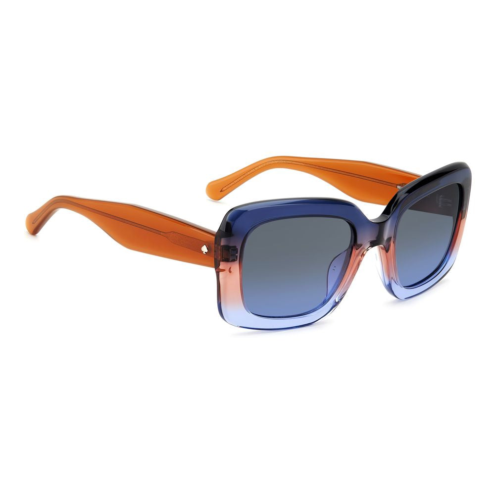 Kate Spade Women's Sunglasses – Blue Acetate Frame, Grey Lenses