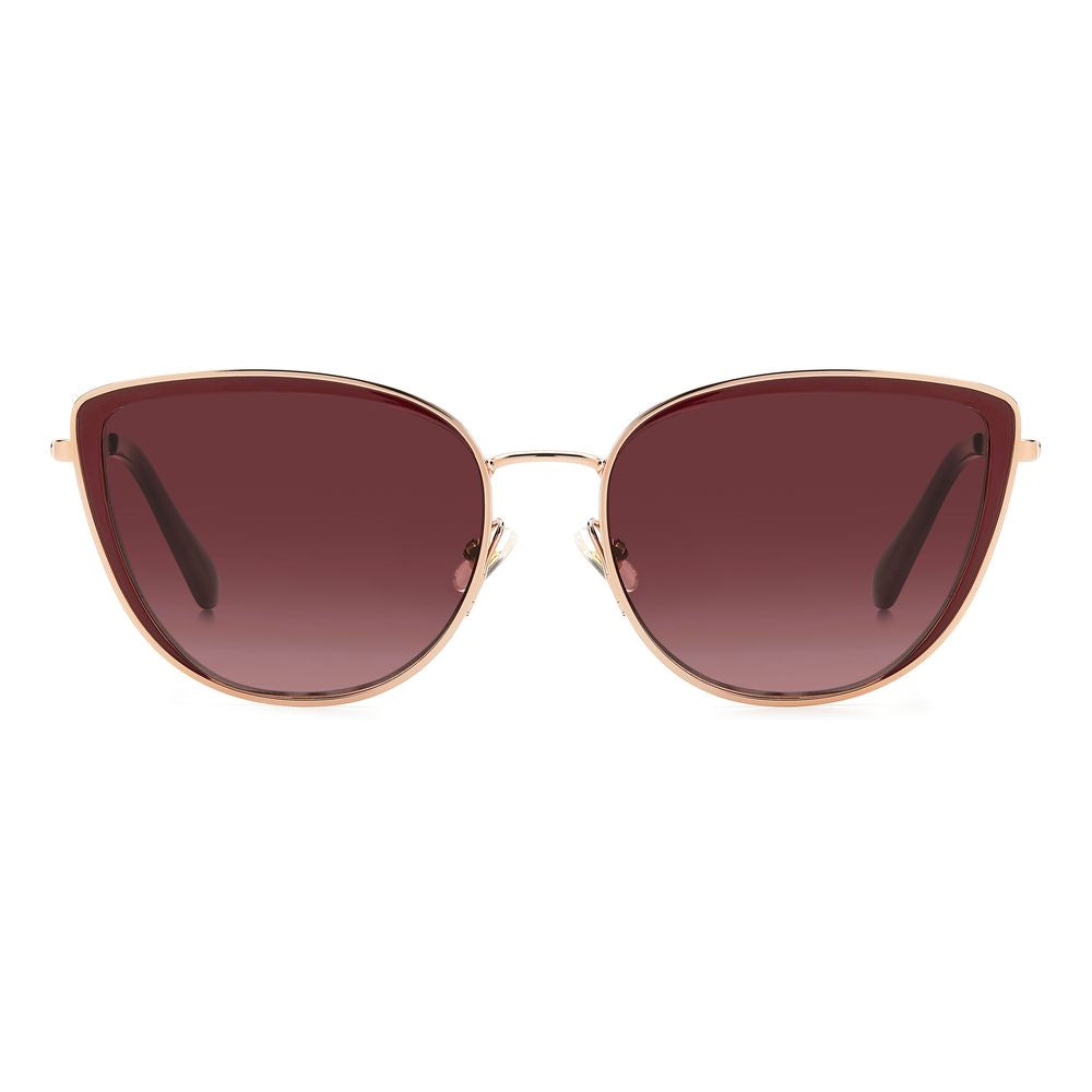 Kate Spade Women’s Sunglasses – Red Metal Cat-Eye Frame