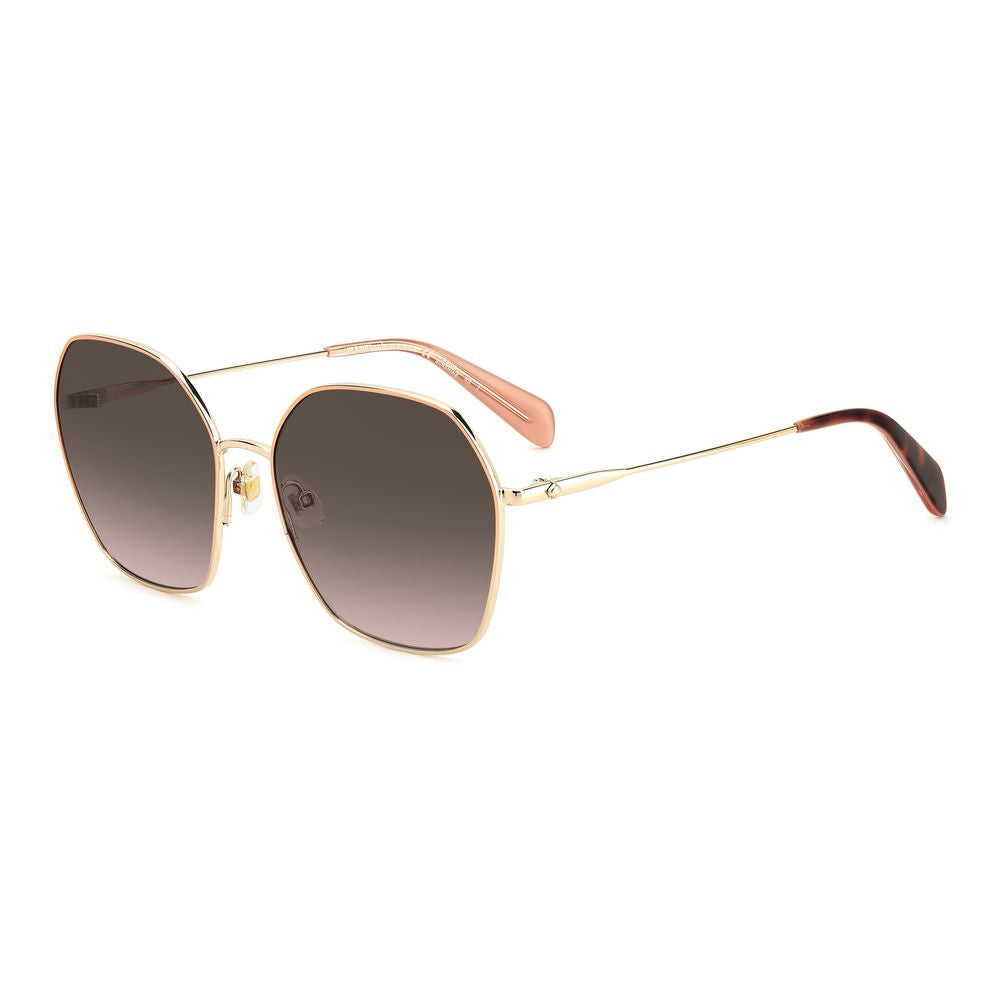 Kate Spade Women’s Sunglasses – Multicolor Metal Frame, Red Lenses