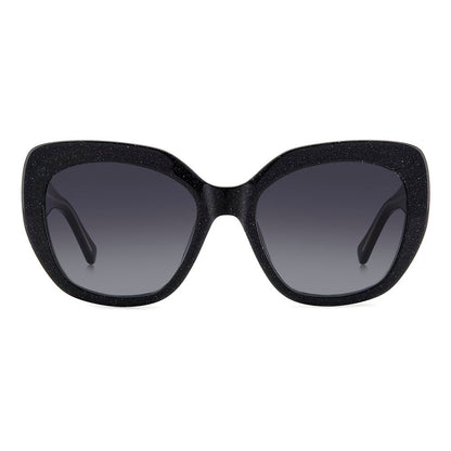Kate Spade Women’s Sunglasses – Black Cat-Eye Frame, Gradient Lenses