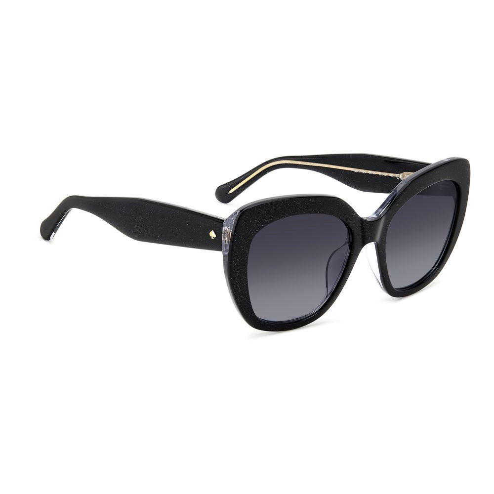 Kate Spade Women’s Sunglasses – Black Cat-Eye Frame, Gradient Lenses