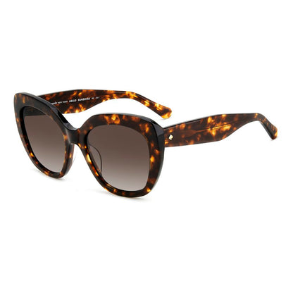 Kate Spade Women’s Sunglasses – Brown Acetate Frame, Gradient Lenses
