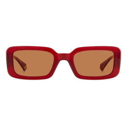 Polaroid Women's Multicolor Sunglasses – Red Frame, Copper Lenses