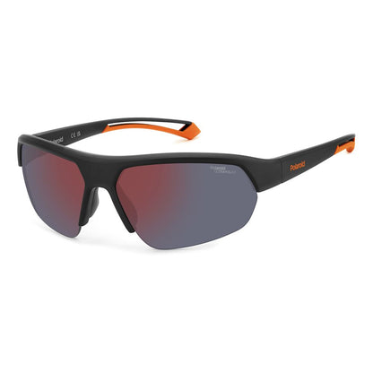 Polaroid Unisex Sunglasses – Black Resin Frame, UV Protection